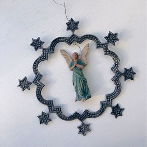 Angel Ornament, Vintage Shabby Chic Decor